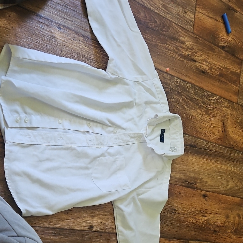 Tion Design Ivory Kids Button-Down Shirt